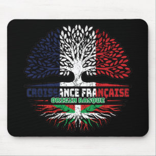 Tapis De Souris Pays basque Basque France Arbre Racines