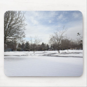 Tapis De Souris pays des merveilles hivernales