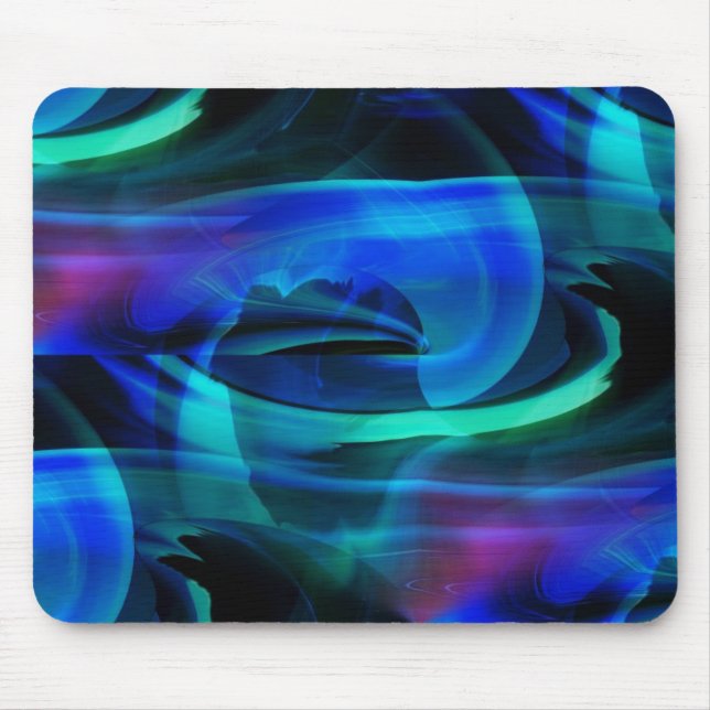 Tapis De Souris Paysage Alien Swirl Mousepad (Devant)
