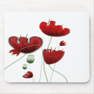 Tapis De Souris Paysage de la nature valentine élégante bouche d
