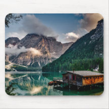 Paysage du lac des Montagnes italiennes