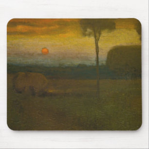 Tapis De Souris Paysage du soir par George Inness (1889)