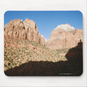Tapis De Souris Paysage en parc national de Zion, Utah, Etats-Unis