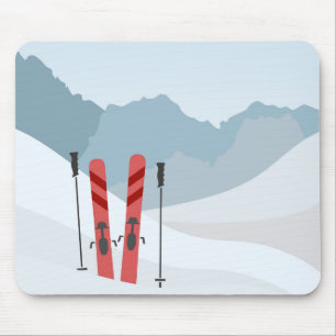 Tapis De Souris Paysage hivernal
