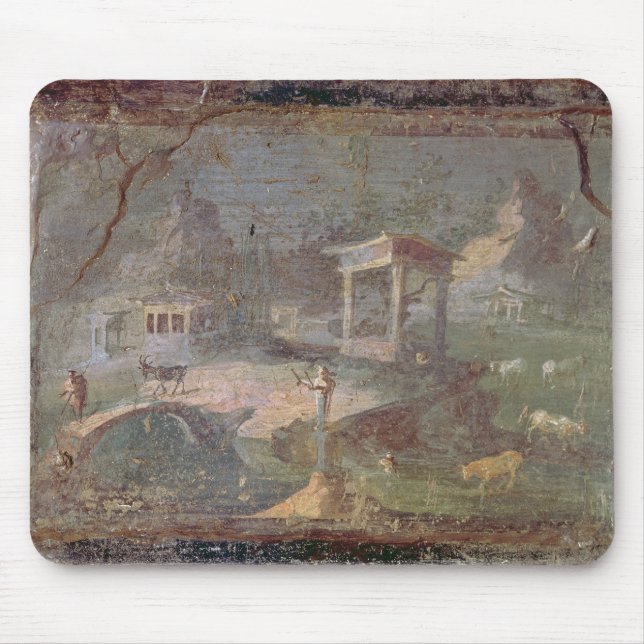Tapis De Souris Paysage idyllique, de Herculanum, (Devant)