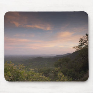 Tapis De Souris Paysage sous un coucher du soleil