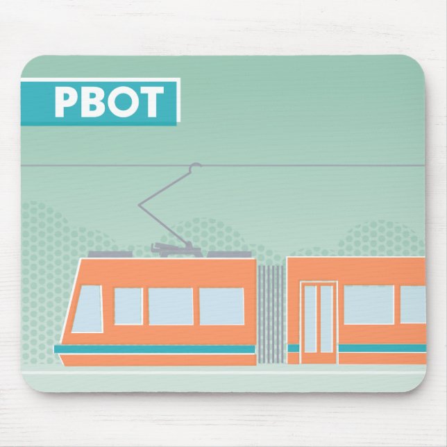 Tapis De Souris PBOT Portland Streetcar Pad (Devant)