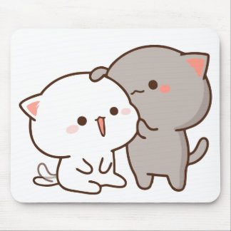 Tapis De Souris Peach Goma Love Souris
