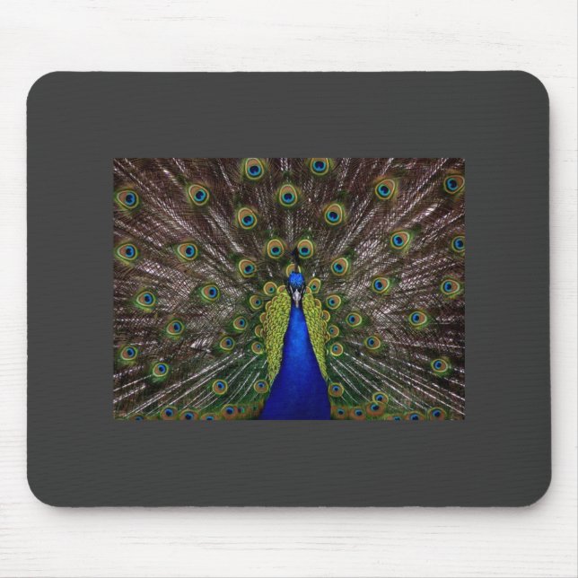 Tapis De Souris Peacock Mousepad (Devant)