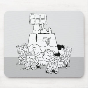 Tapis De Souris Peanuts Gang Lecture Comics