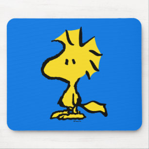 Tapis De Souris Peanuts Snoopy's Friend Woodstock