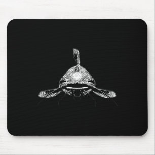 Tapis De Souris Pêche à la pêche au poisson de poisson de chat pêc