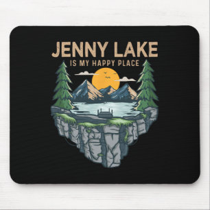 Tapis De Souris Pêche Bateau Camping - My Happy Place Jenny Lak