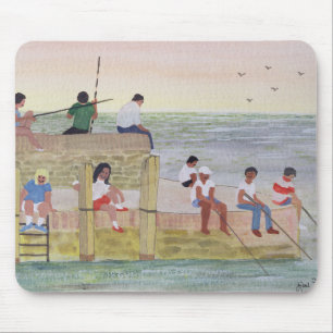 Tapis De Souris Pêche crépusculaire 1988