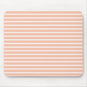 Tapis De Souris Pêche et rayures blanches