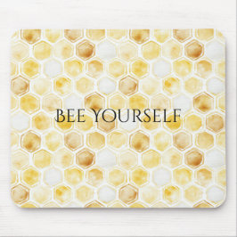 Tapis De Souris Peigne jaune or