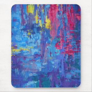 Tapis De Souris Peinture Abstraite