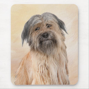 Tapis De Souris Peinture de berger pyrénéenne - Cute Original Chie