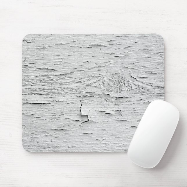 Tapis De Souris Peinture Distristée Sur La Texture Du Bois (Avec souris)