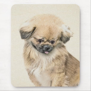 Tapis De Souris Peinture Pekingese - Cute Original Chien Art