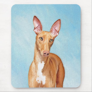 Tapis De Souris Peinture Pharaon Hound - Cute Original Chien Art
