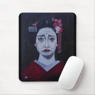 Tapis De Souris Peinture tristement belle d'Alfred Fox