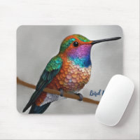 Peinture vibrante de colibri d'Allen