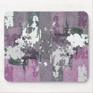 Tapis de souris peinture violette Art Abstrait