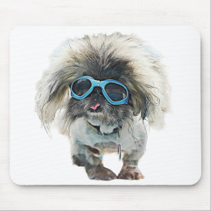 Tapis De Souris Pekingese Rockstar Mongo