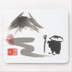 Tapis De Souris Pèlerin Mousepad de zen