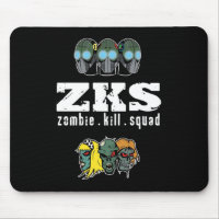 Peloton Mousepad de mise à mort de zombi