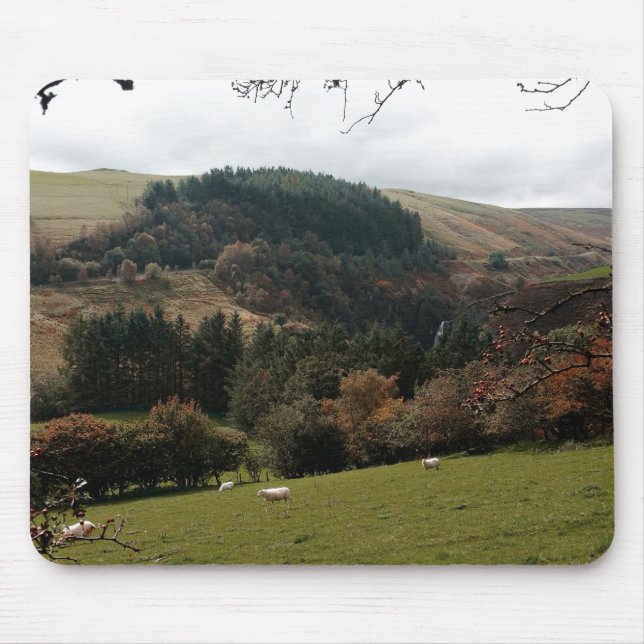 Tapis De Souris Pennant Valley Wales (Devant)