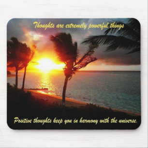Tapis De Souris Pensées positives Mousepad