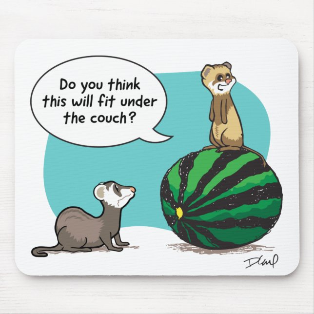 Tapis De Souris Pensez-vous ceci vous adapterez-vous sous le divan (Devant)