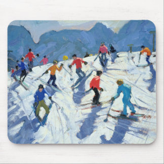 Tapis De Souris Pente occupée Lofer 2004 de ski