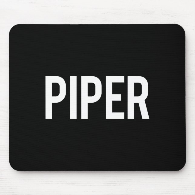 Tapis De Souris Per - Cool New Funny Name Fan Gift Tee  (Devant)