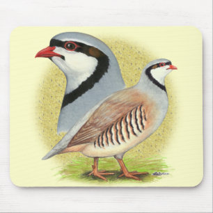 Tapis De Souris Perdrix de Chukar combinée