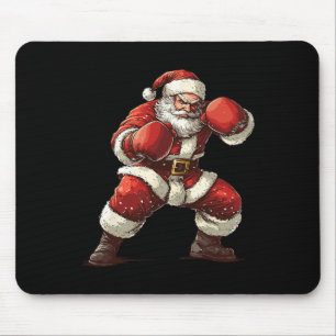 Tapis De Souris Père Noël Boxe Xmas Mixed martial art Muay Thai Lo
