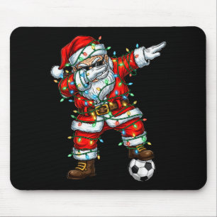 Tapis De Souris Père Noël Dabbing Foot Noël Pyjama Garçons Enfants