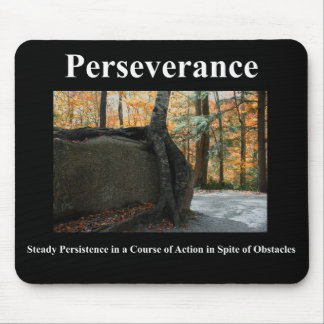 Tapis De Souris Persévérance noire de Mousepad