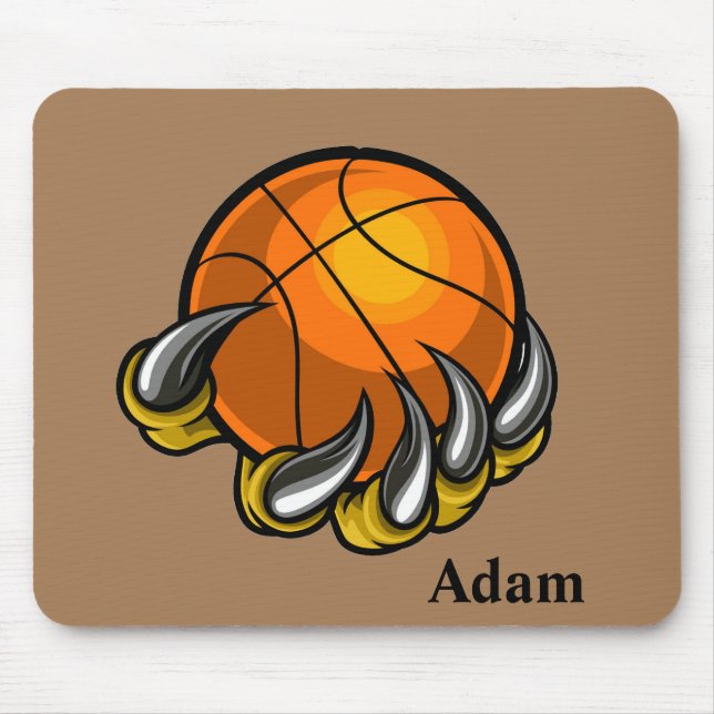 Tapis De Souris Personalize Basketball Dragon Claw (Devant)