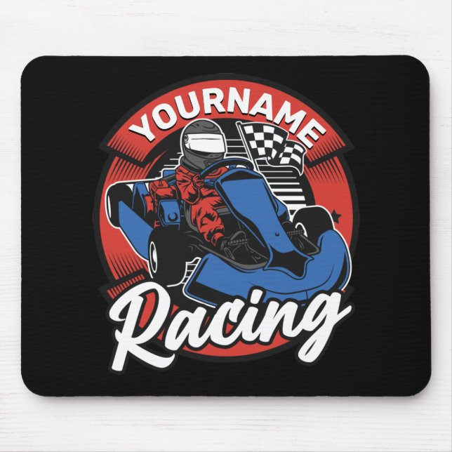 Tapis De Souris Personalized Go Kart (Devant)