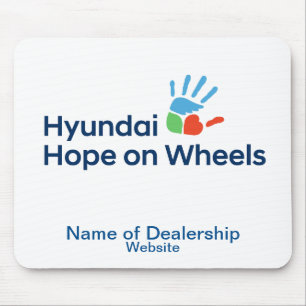 Tapis de souris personnalisable Hyundai Hope On Wh