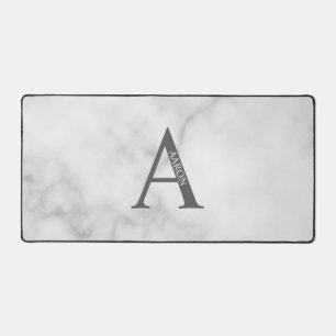 Tapis de souris personnalisé avec monogramme et no