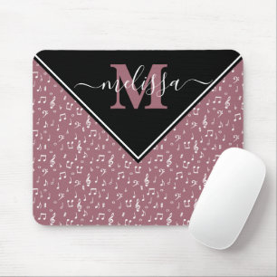 Tapis de souris personnalisé avec symboles musicau