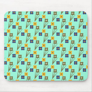 Tapis de souris personnalisé Florales abstraites A