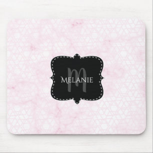 Tapis de souris personnalisé Marbre géométrique po
