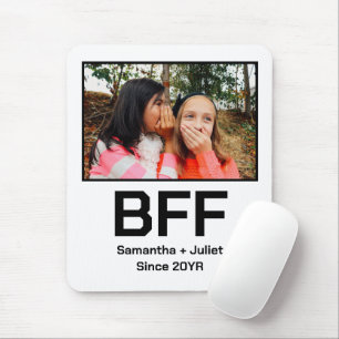 Tapis De Souris Personnalisé moderne meilleur ami pour toujours bf