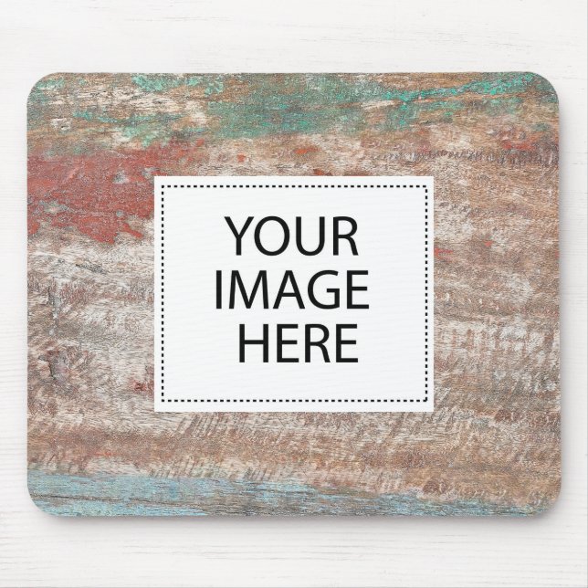 Tapis De Souris Personnalisé Personnalisé Votre Propre Carte Photo (Devant)