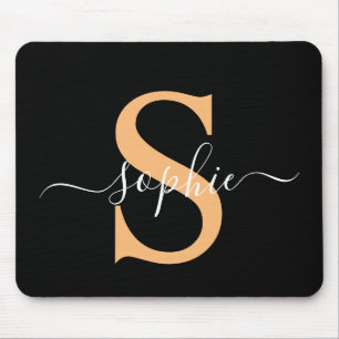 Tapis De Souris Personnalisé Votre Nom, Nom Personnalisé, Cadeau A